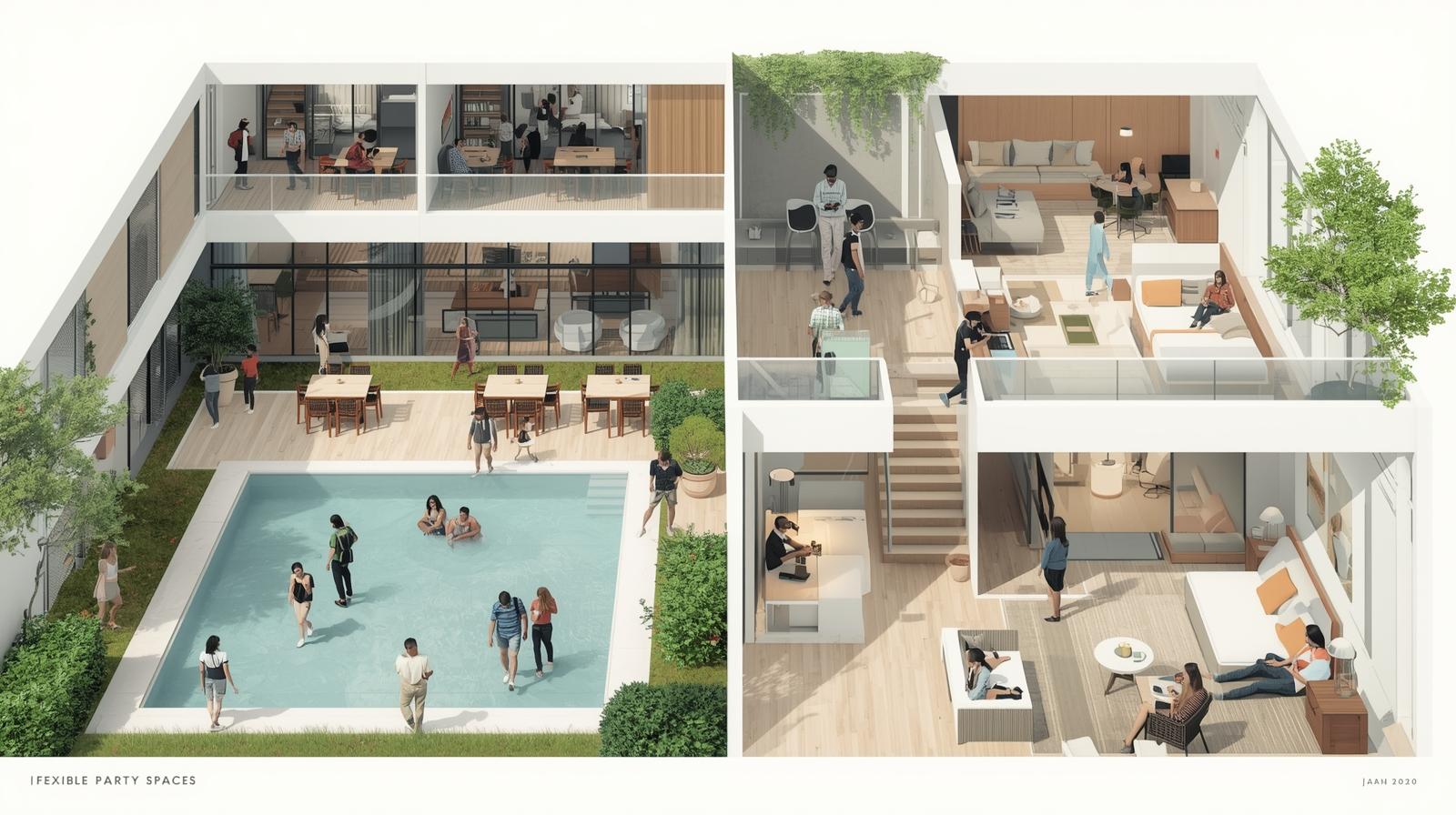 一開始覺得包棟很麻煩，後來才懂台中大型派對空間的好